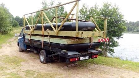 купить плавучий пластиковый причал